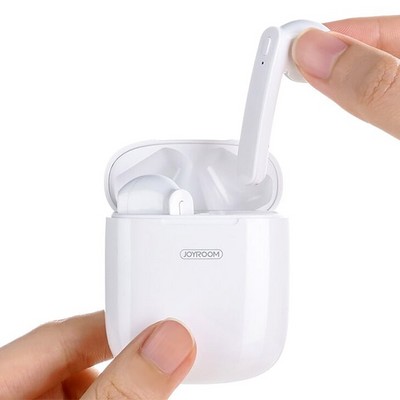 Беспроводные наушники JoyRoom JR-T04 White - фото 15469