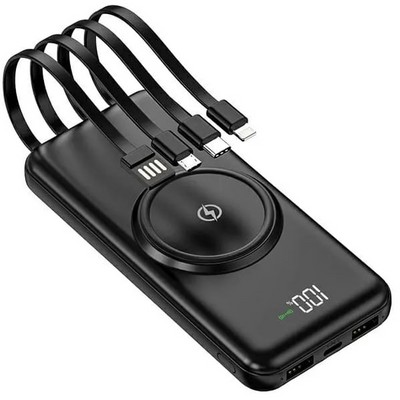 Внешний аккумулятор MOBILE POWER BANK 20000 mA (черный) - фото 15480