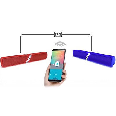 Портативная колонка SOUNDBAR NewRixing NR-6017, Blue - фото 15517