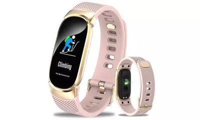 Фитнес-браслет Smart Bracelet QW16 Gold - фото 15627