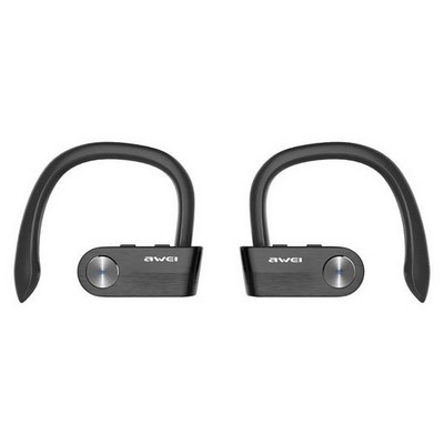 Bluetooth-наушники Awei T2 Черные - фото 15639