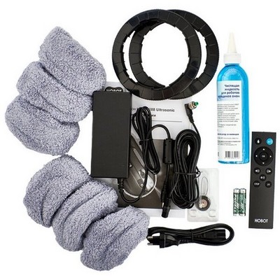 Робот-стеклоочиститель HOBOT 388 Ultrasonic, черный - фото 15822