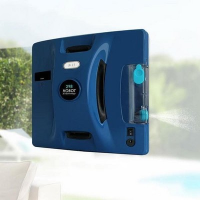 Робот-стеклоочиститель HOBOT 298 Ultrasonic, синий - фото 15747