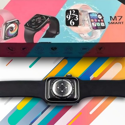 Умные часы SmartWatch M7 mini 41мм, Gold - фото 16417