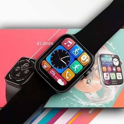 Умные часы SmartWatch M7 mini 41мм, Gold - фото 16418