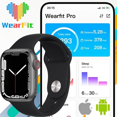 Умные часы SmartWatch M7 mini 41мм, Black - фото 15925