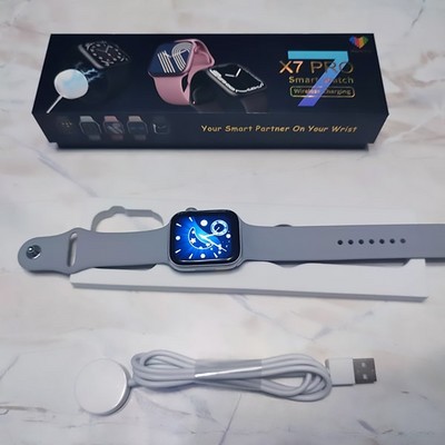 Умные часы SmartWatch X7 PRO 45мм, Silver - фото 15939