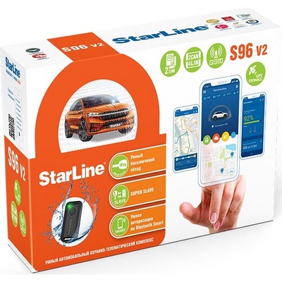 Автосигнализация StarLine S96 BT GSM/GPS Ver.2 - фото 15961