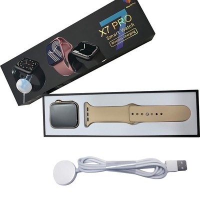 Умные часы SmartWatch X7 PRO 45мм, Gold - фото 15975