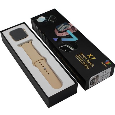 Умные часы SmartWatch X7 41мм, Gold - фото 16080