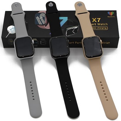 Умные часы SmartWatch X7 41мм, Gold - фото 16081