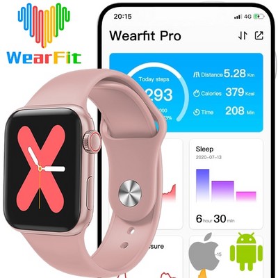Умные часы SmartWatch X7 41мм, Pink - фото 16112