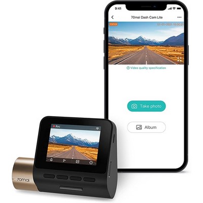 Видеорегистратор Xiaomi 70mai Dash Cam Pro Lite Midrive D08 Русская версия - фото 16179