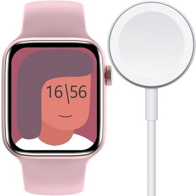 Умные часы SmartWatch HW22 Pro Max 44мм, Pink - фото 16272