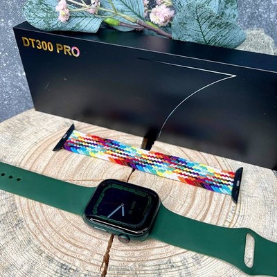 Умные часы SmartWatch DT300 PRO 45мм, Green - фото 16330
