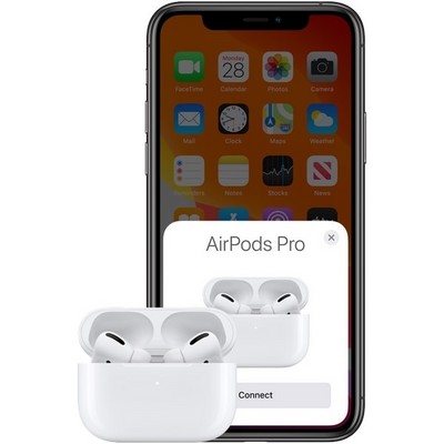 Беспроводные наушники AirPods PRO, Белый - фото 16407