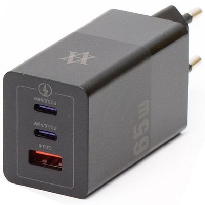 Сетевое зарядное устройство VAmobile JT-TP238C2U1, 65W - фото 16534