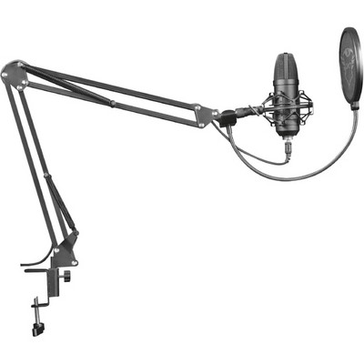 Микрофон Trust GXT 252+ Emita Plus, черный - фото 16773