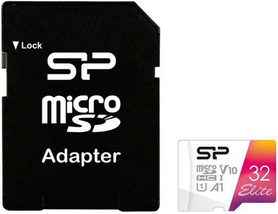 MicroSD Silicon Power Elite 32GB UHS-I V10 Class 10 - фото 17129
