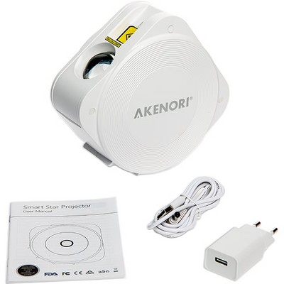 Проектор звездного неба Akenori PLN-3000S SMART STAR PROJECTOR - фото 17288