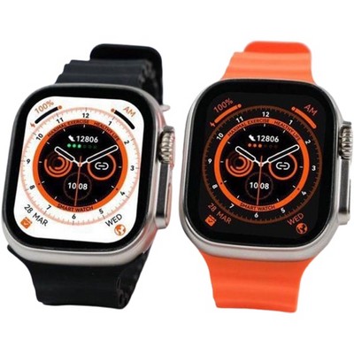Умные часы SmartWatch iLV8 Ultra/SportWatch 8, Silver/Black - фото 17552