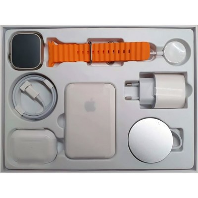 Умные часы SmartWatch X8 Ultra UNIQUE COMBINATION, Silver - фото 17580