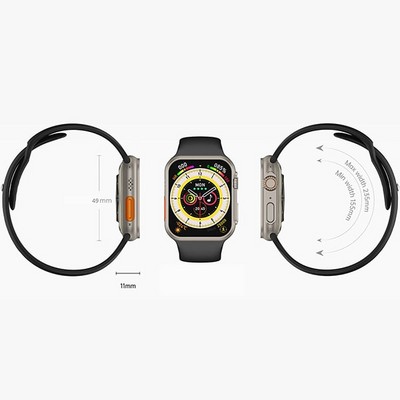 Умные часы SmartWatch GS ULTRA 8, Black - фото 17600