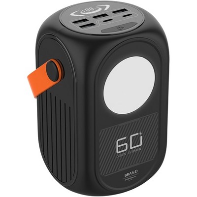 Внешний аккумулятор Akenori F6001 65W 60000mAh с фонарем - фото 17749