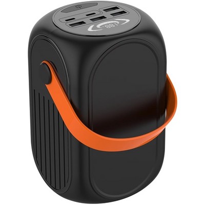 Внешний аккумулятор Akenori F6001 65W 60000mAh с фонарем - фото 17750