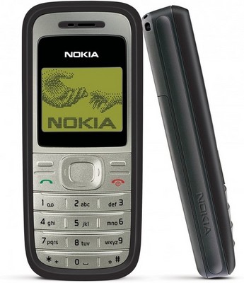 Мобильный телефон NOKIA 1200 RH-99, Black - фото 18043