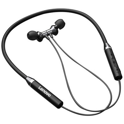 Беспроводные наушники Lenovo Neckband Earphone HE05, Black - фото 19791
