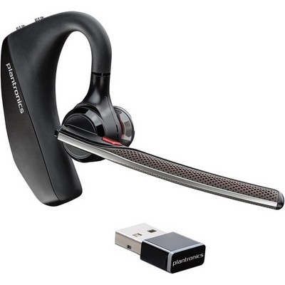 Беспроводная компьютерная гарнитура Plantronics Voyager 5200 UC, черный - фото 18318