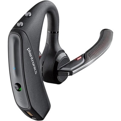 Беспроводная компьютерная гарнитура Plantronics Voyager 5200 UC, черный - фото 18319