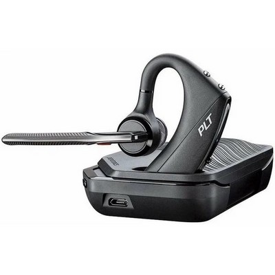 Беспроводная компьютерная гарнитура Plantronics Voyager 5200 UC, черный - фото 18322