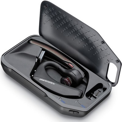 Беспроводная компьютерная гарнитура Plantronics Voyager 5200 UC, черный - фото 18323
