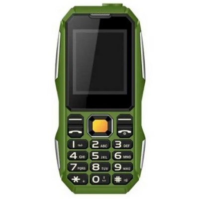 Кнопочный телефон LAND ROVER W2021, green - фото 20241