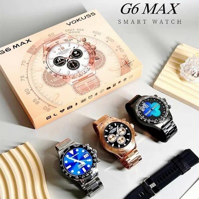 Умные часы SmartWatch G6 MAX VOKUSS, Black - фото 18136