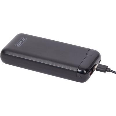 Внешний аккумулятор RE-LOAD PowerBank 20000 mAh, black - фото 20498