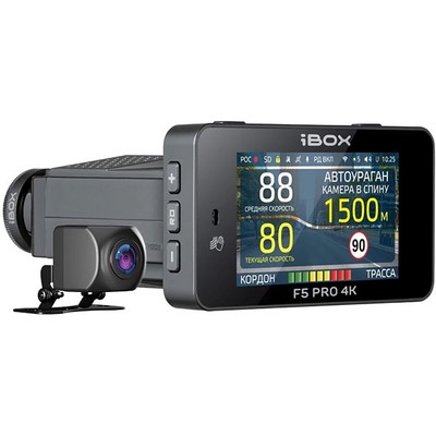 Видеорегистратор iBOX F5 PRO 4K WI-FI - фото 17959