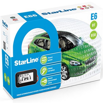 Автосигнализация StarLine E6 BT ECO - фото 17955
