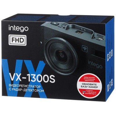 Видеорегистратор Intego VX-1300S FHD 2CH GPS - фото 17678