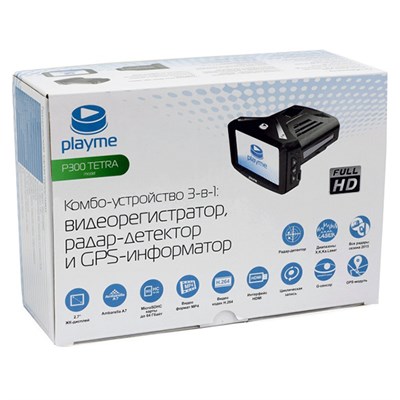 Видеорегистратор PlayMe P300 TETRA - фото 6108