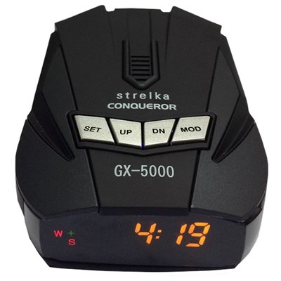 Радар-детектор Conqueror GX-5000 (с GPS) - фото 6565