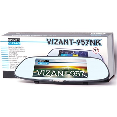Видеорегистратор Vizant 957NK на базе ОС Android с монитором 7 дюймов - фото 10609