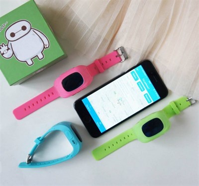 Умные часы Smart Baby Watch Q50 Green - фото 11372