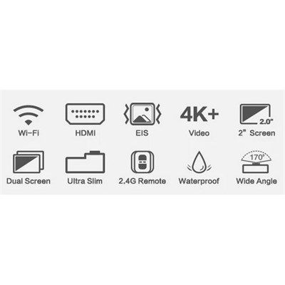 Экшн-камера Action Camera EKEN H6S 4K - фото 11597