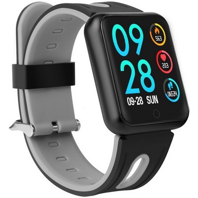Фитнес-браслет Smart Bracelet P68 Black - фото 12335