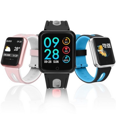 Фитнес-браслет Smart Bracelet P68 Silver - фото 12347