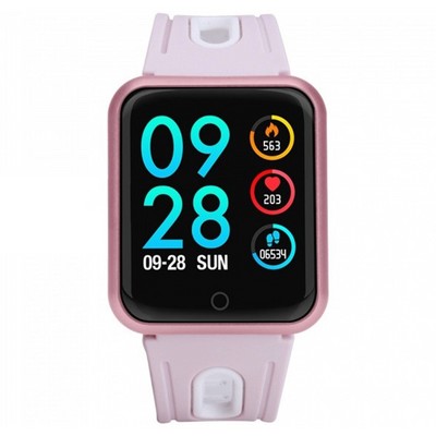 Фитнес-браслет Smart Bracelet P68 Pink - фото 12353