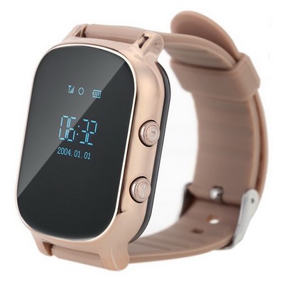 Умные часы Smart Baby Watch T58 Gold - фото 12374